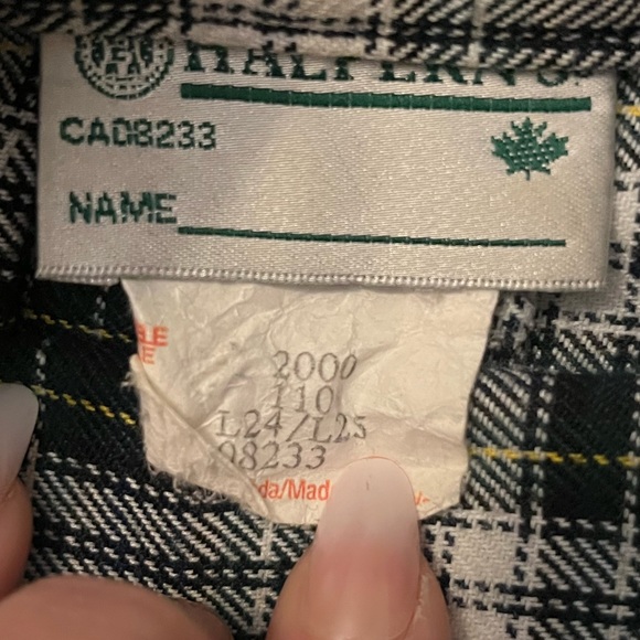 Plaid pleated skirt - Picture 3 of 4